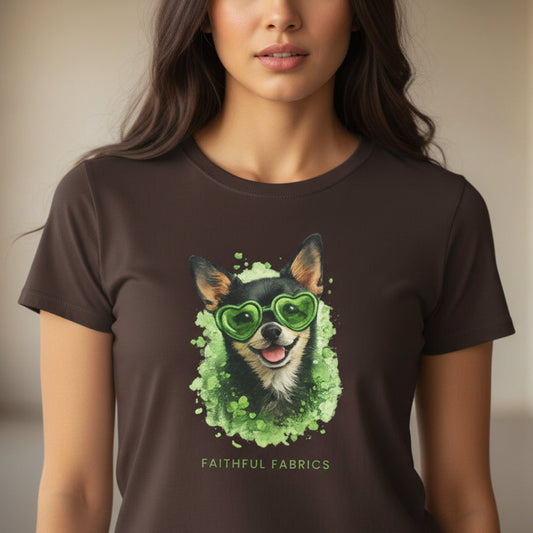 Lucky Black Chihuahua Tee